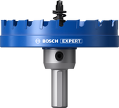 Gergaji Lubang Logam Lembaran Bosch EXPERT 85 mm untuk pemotongan logam.