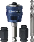 Bosch EXPERT Power Change Plus Converting Set dengan tangkai heksagonal.