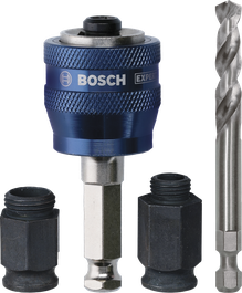 Bosch EXPERT Power Change Plus Converting Set dengan tangkai heksagonal.