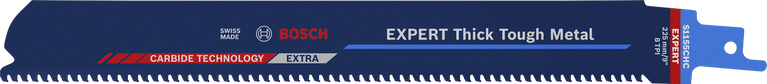 Mata gergaji bolak-balik Bosch EXPERT Thick Tough Metal S1155CHC.
