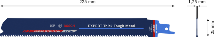 S1155CHC EXPERT Thick Tough Metal