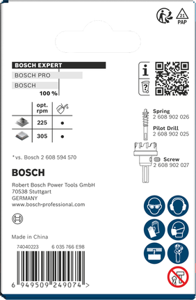 Gergaji Lubang Lembaran Logam Bosch 53 x 5 mm EXPERT.