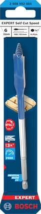 Mata bor sekop Bosch EXPERT Self Cut Speed ​​6x152 mm.