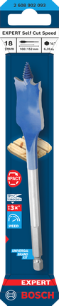 Mata Bor Sekop Bosch EXPERT Self Cut Speed ​​18mm.