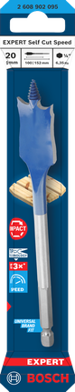 Mata bor sekop Bosch EXPERT Self Cut Speed ​​20 x 152 mm.
