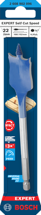 Mata Bor Sekop Bosch EXPERT Self Cut Speed ​​22 mm.
