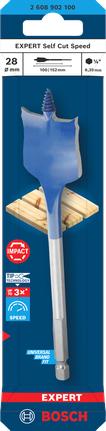 Mata Bor Sekop Bosch EXPERT Self Cut Speed ​​28 x 152 mm.