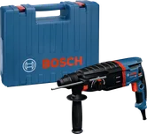 Bor palu putar Bosch GBH 2-26 dengan tas jinjing.