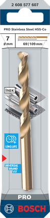 Mata bor putar Bosch HSS-Co 7 mm.