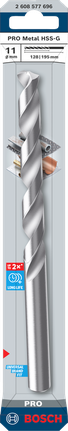 Mata bor putar Bosch 11 mm PRO Metal HSS-G.