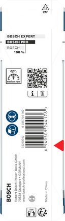 Mata Bor Bosch PRO Wood Brad Point 3 x 30 x 61 mm.