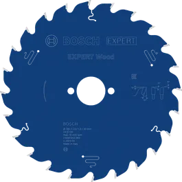 Mata pisau gergaji bundar Bosch EXPERT Wood untuk memotong kayu.