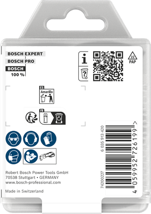 Mata pisau pemotong mineral Bosch Starlock 85 mm 10 pcs.