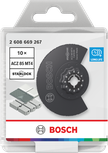 Mata pisau pemotong material mineral Bosch Starlock 85 mm isi 10 buah.