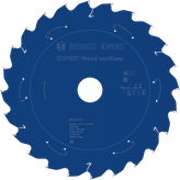 Mata pisau gergaji bundar tanpa kabel Bosch EXPERT Wood 216 mm T24.