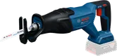 Gergaji bolak-balik tanpa kabel Bosch GSA18V-280 untuk pemotongan logam.