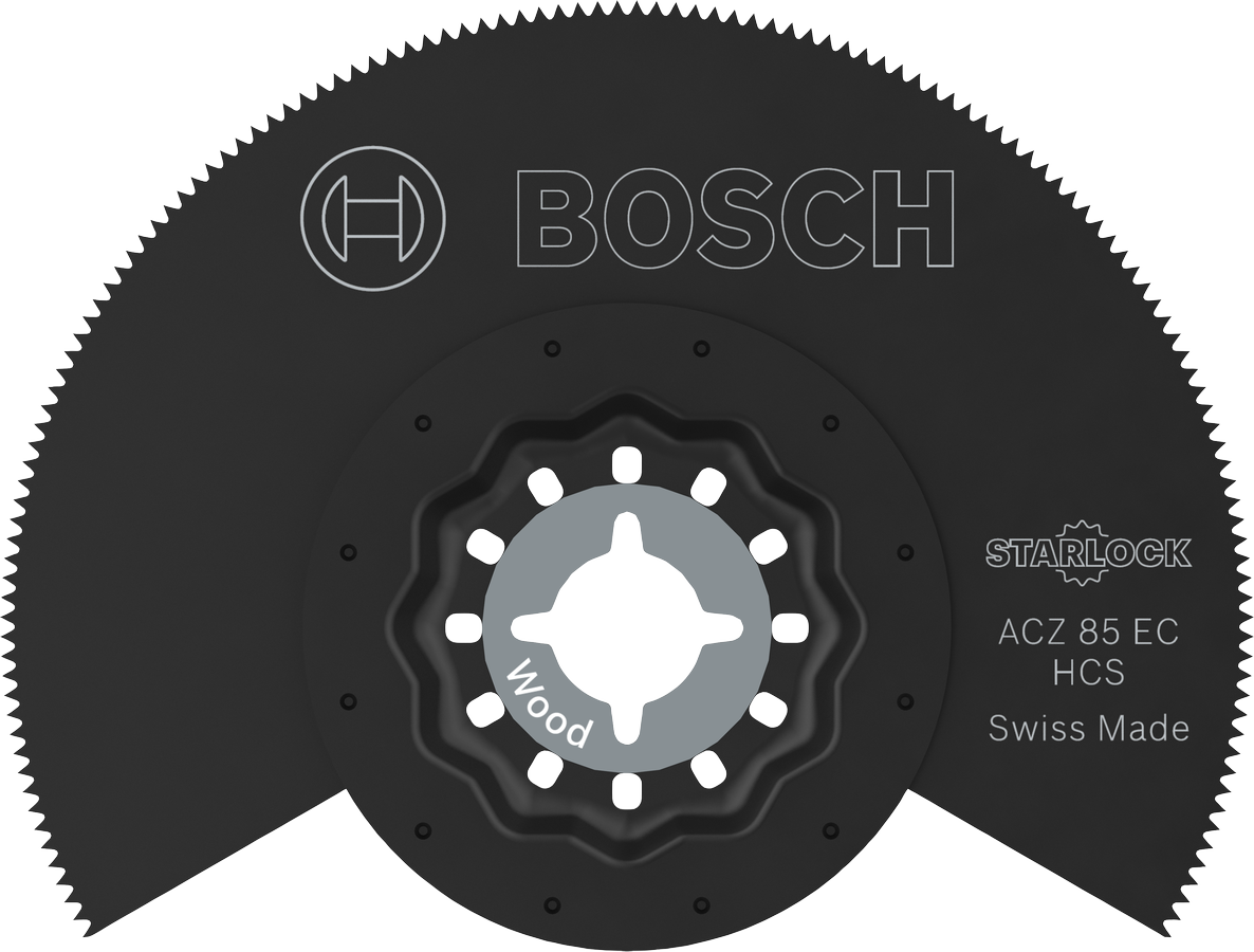 Mata pisau pemotong kayu Bosch ACZ 85 EC Starlock, 85 mm.