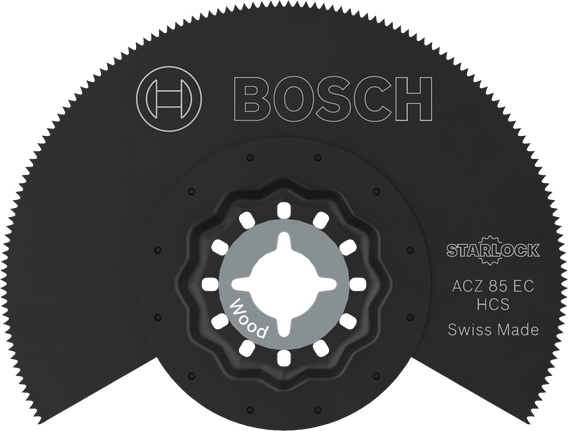 Mata pisau pemotong kayu Bosch ACZ 85 EC Starlock, 85 mm.