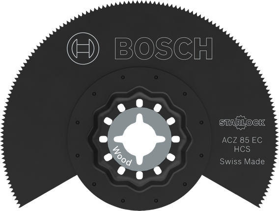 Mata pisau pemotong kayu Bosch ACZ 85 EC Starlock 85 mm.