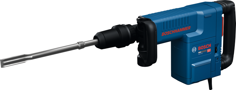 Palu penghancur Bosch GSH11EV dengan pahat SDS max.
