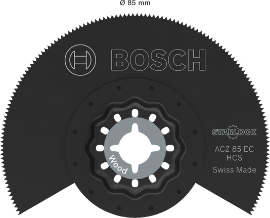 Pisau pemotong kayu Bosch ACZ 85 EC Starlock 85mm.