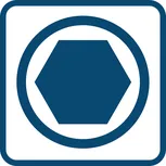 Profil heksagonal eksternal.