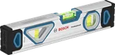 Level kotak magnetik Bosch 25 cm dengan bodi aluminium.