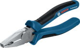 Tang kombinasi universal Bosch 180 mm dengan pegangan ergonomis.