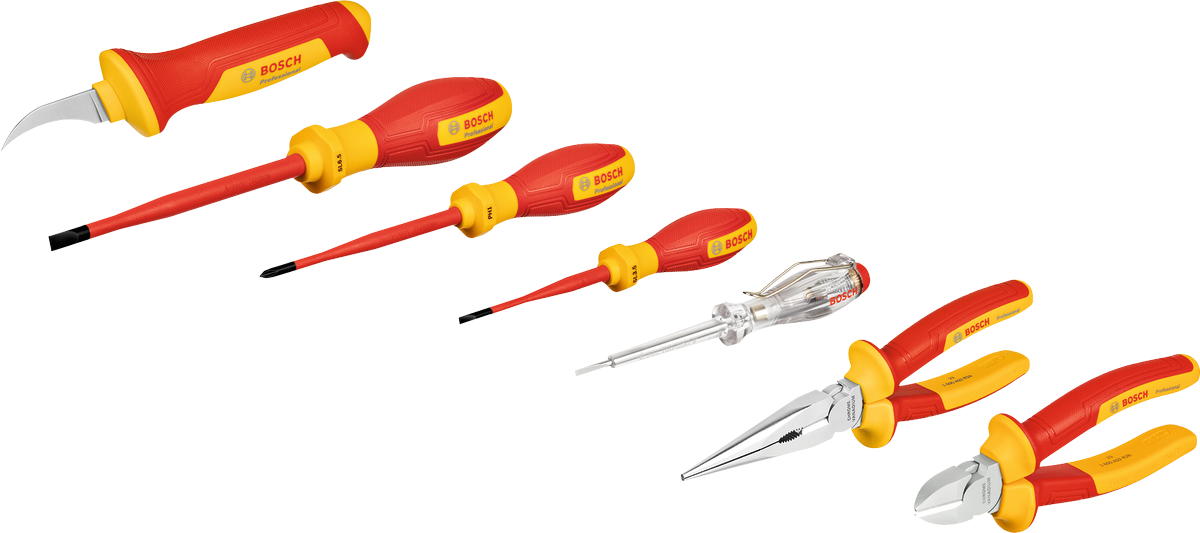 Set Perkakas Tangan Gabungan, 7 buah Profesional