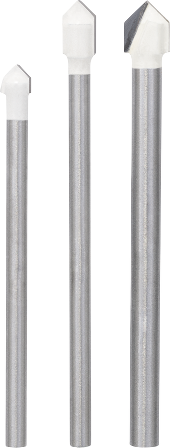 Set Mata Bor Keramik Lunak Bosch CYL-9, 3 ukuran.