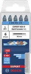 Set mata bor keramik keras Bosch EXPERT HEX-9 6 mm 90 mm, 5 buah.