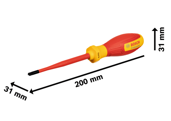 Obeng VDE SL/PZ1x100 mm Professional