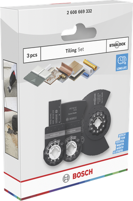 Set mata pisau ubin Bosch 3 pcs.