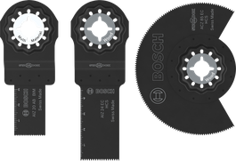Set bilah pisau kayu dan logam lunak Bosch , 3 pcs.