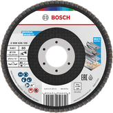 Bosch X451 Flap Disc 115 mm G80 untuk berbagai material.