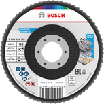 Cakram amplas Bosch X451 115 mm G120 untuk berbagai material.