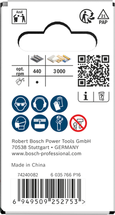 Gergaji Lubang Berulir Multi Material Bosch 20x40 mm.