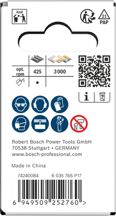 Gergaji Lubang Berulir Multi Material Bosch 21 x 40 mm.