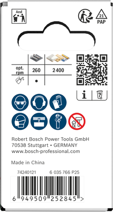 Gergaji Lubang Berulir Multi Material Bosch 33 x 40 mm.
