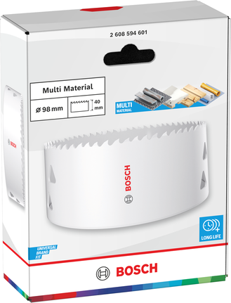Gergaji Lubang Berulir Multi Material Bosch 98 x 40 mm.