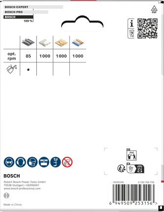 Gergaji Lubang Berulir Multi Material Bosch 102 x 40 mm.