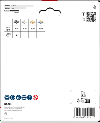 Kemasan Gergaji Lubang Berulir Multi Material Bosch 127x40 mm.