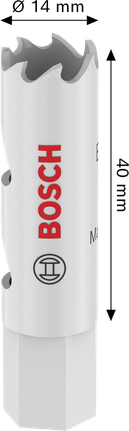 Gergaji Lubang Berulir Multi Material Bosch 14 x 40 mm.