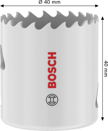 Gergaji Lubang Berulir Multi Material Bosch 40x40 mm.