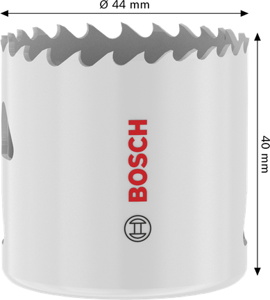 Gergaji Lubang Berulir Multi Material Bosch 44 x 40 mm.