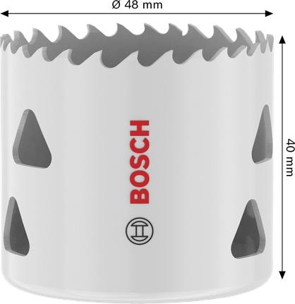 Gergaji Lubang Berulir Multi Material Bosch 48 x 40 mm.