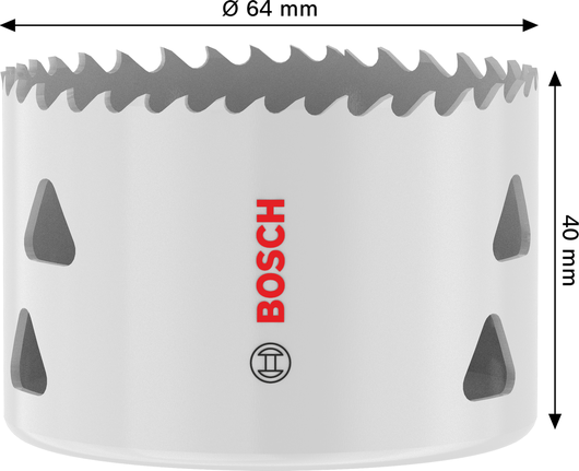 Gergaji Lubang Berulir Multi Material Bosch 64 x 40 mm.