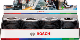 Bosch X451 flap disc 115 mm G120 pack untuk penggilingan.