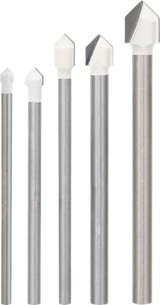 Set mata bor ubin Bosch Professional dengan ujung berlian.