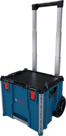Kotak pembawa Bosch L-BOXX Contractor 476 dengan roda.